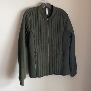 FABLETICS Pisa Puffer Jacket Quilted Green